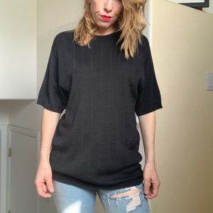 ‼️ALBERTO CELINI Black Top Size Large‼️